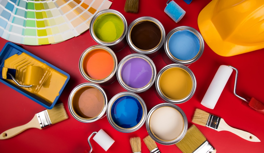 oil-based paint, home painting, durable finish, interior design